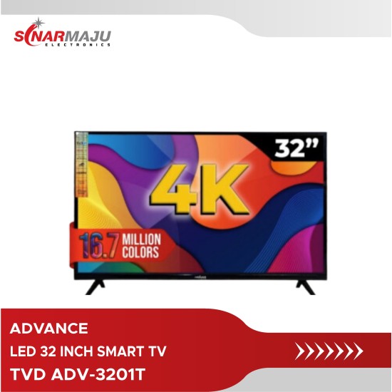 LED TV 32 Inch Advance Smart TV TVD ADV-3201T