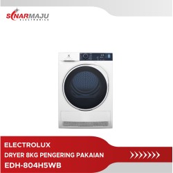 Dryer 8 Kg Electrolux Pengering Pakaian EDH-804H5WB