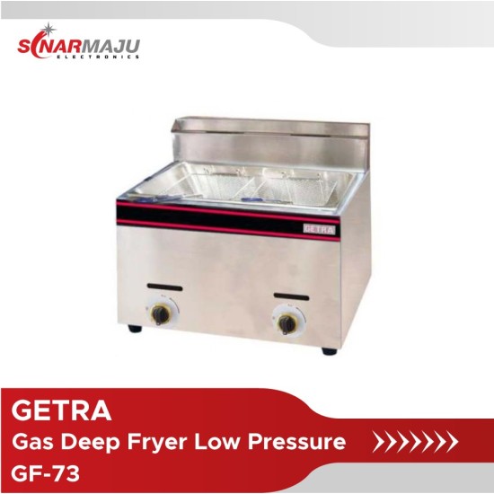 Gas Deep Fryer Low Pressure Getra GF-73