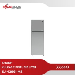 Kulkas 2 Pintu SHARP 315 liter SJ-426GI-MS