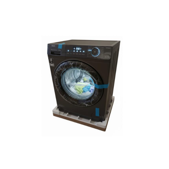 Mesin Cuci 1 Tabung AQUA 8 Kg Front Loading FQW-850BF