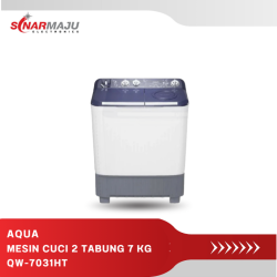 MESIN CUCI 2 TABUNG AQUA 7 KG Twin Tub QW-7031HT