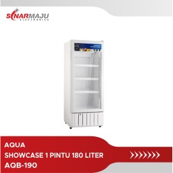 Showcase 1 Pintu AQUA 180 Liter Display Cooler AQB-190