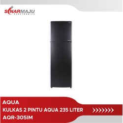 Kulkas 2 Pintu Aqua 235 Liter AQR-305IM