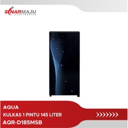 Kulkas 1 Pintu Aqua 145 Liter AQR-D185MSB