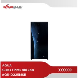 Kulkas 1 Pintu Aqua 180 Liter AQR-D225MSB