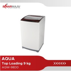 Mesin Cuci 1 Tabung Aqua 9 Kg Top Loading AQW-98DD