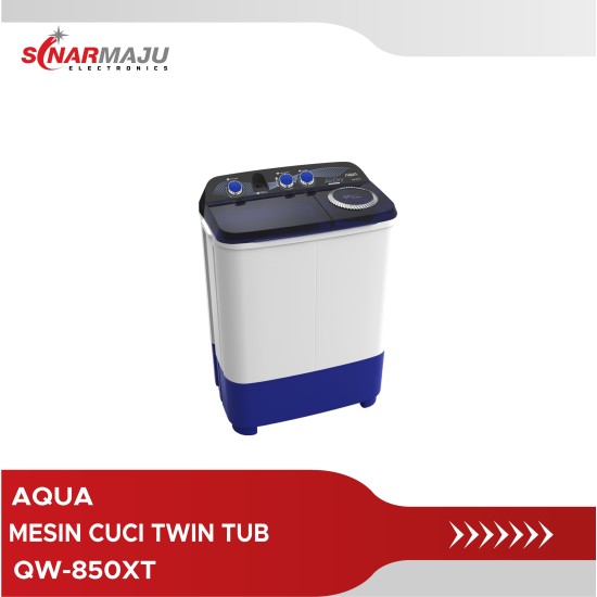 MESIN CUCI AQUA 8KG TWIN TUB