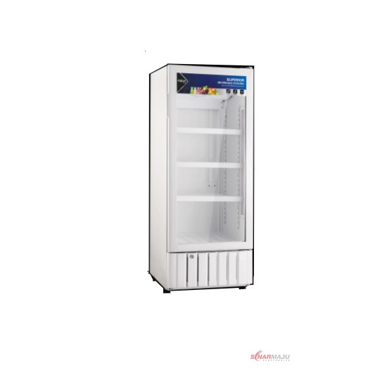 Showcase 1 Pintu AQUA 180 Liter Display Cooler AQB-190 Showcase 1 Pintu AQUA 180 Liter Display Cooler AQB-190