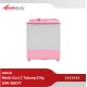 Mesin Cuci 2 Tabung AQUA 8 Kg Twin Tub QW-861XT