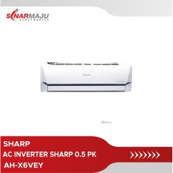 AC Inverter Sharp 0.5 PK AH-X6VEY (Unit Only)