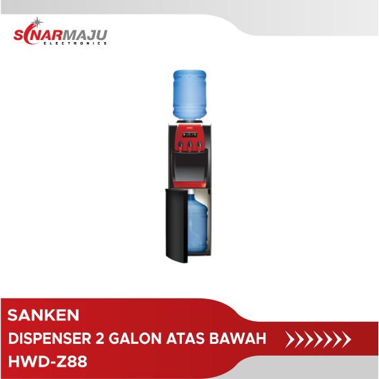 Dispenser Dua Galon Sanken Atas dan Bawah HWD-Z88