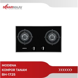 GAS HOB 2 TUNGKU MODENA KOMPOR TANAM GAS BH-1725