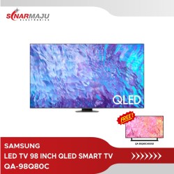 QLED TV SAMSUNG 98 INCH 4K SMART TV QA-98Q80CAKXXD