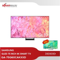 QLED TV 75 Inch Samsung 4K Smart TV QA-75Q60CAKXXD