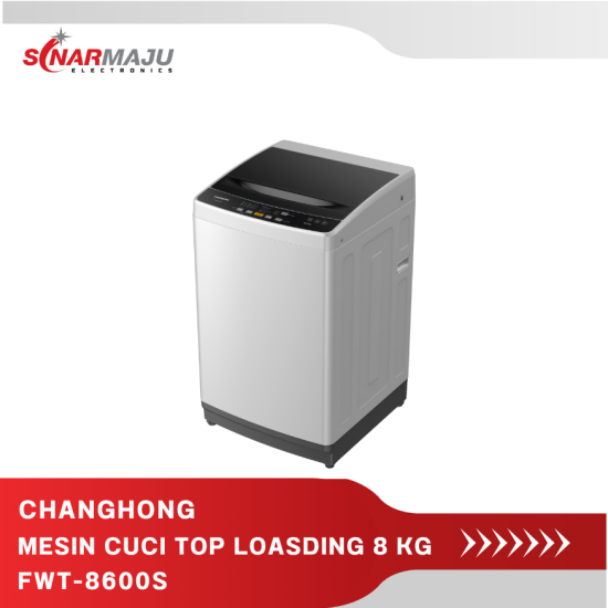 Mesin Cuci 1 Tabung Changhong 8 Kg Top Loading FWT-8600S