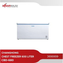 Chest Freezer 600 Liter Changhong CBD-680
