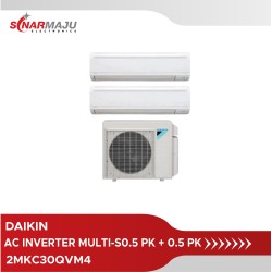 AC Inverter Multi-S Daikin 0.5 PK + 0.5 PK 2MKC30QVM4 Unit Only