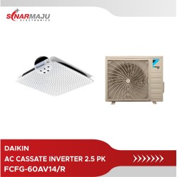 AC Surround Cassette Kiriu Smart Inverter Daikin 2.5 PK Malaysia Wireless FCFG-60AV14/L