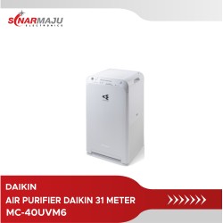Air Purifier Daikin 31 Meter Hepa Filter Steamer MC-40UVM6