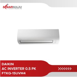 AC Inverter Daikin 0.5 PK FTKQ-15UVM4 (Unit Only)