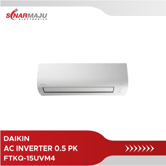 AC Inverter Daikin 0.5 PK FTKQ-15UVM4 (Unit Only)