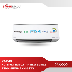 AC Inverter DAIKIN 0.5 PK New Series  FTKH15YV