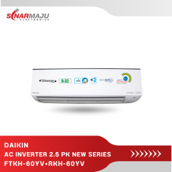 AC INVERTER DAIKIN 2.5 PK NEW SERIES FTKH-60YV (unit only)