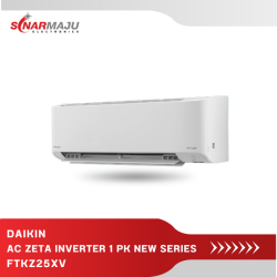 AC Zeta INVERTER DAIKIN 1 PK NEW SERIES FTKZ-25XV (unit Only)