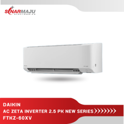 AC Zeta INVERTER DAIKIN 2.5 PK NEW SERIES FTKZ-60XV (unit Only)