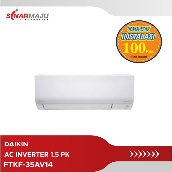 AC Split Inverter EVO Daikin 1.5 PK Malaysia FTKF-35AV14 AC Split Inverter EVO Daikin 1.5 PK Malaysia FTKF-35AV14