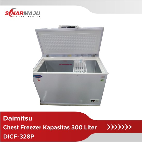 Chest Freezer 300 Liter Daimitsu DICF-328PS New