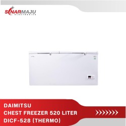 Chest Freezer 520 Liter Daimitsu DICF-528PS New (Thermo)