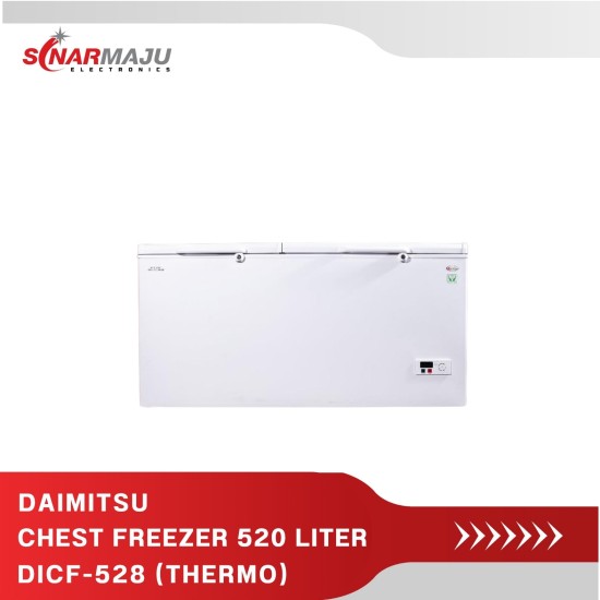 Chest Freezer 520 Liter Daimitsu DICF-528PS New (Thermo) Chest Freezer 520 Liter Daimitsu DICF-528PS New (Thermo)