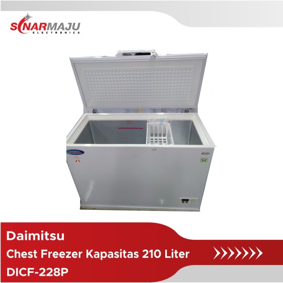 Chest Freezer 210 Liter Daimitsu DICF-228PS (Thermo)