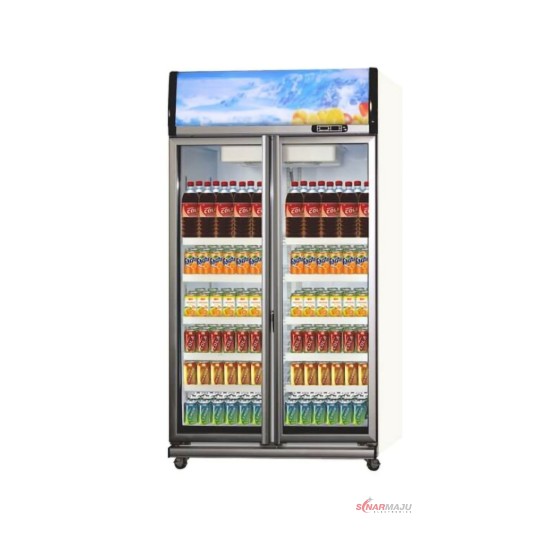 Showcase 2 Pintu Polytron 1000 Liter Display Cooler SCN-1020 Showcase 2 Pintu Polytron 1000 Liter Display Cooler SCN-1020