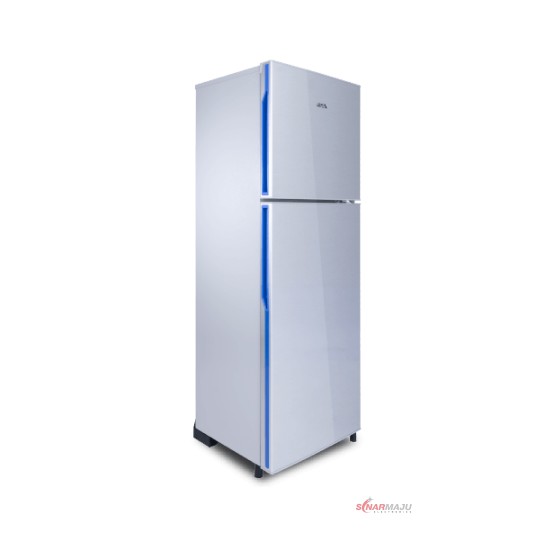 Kulkas 2 Pintu Aqua Refrigerator 223 Liter AQR-D261(DS/LS)