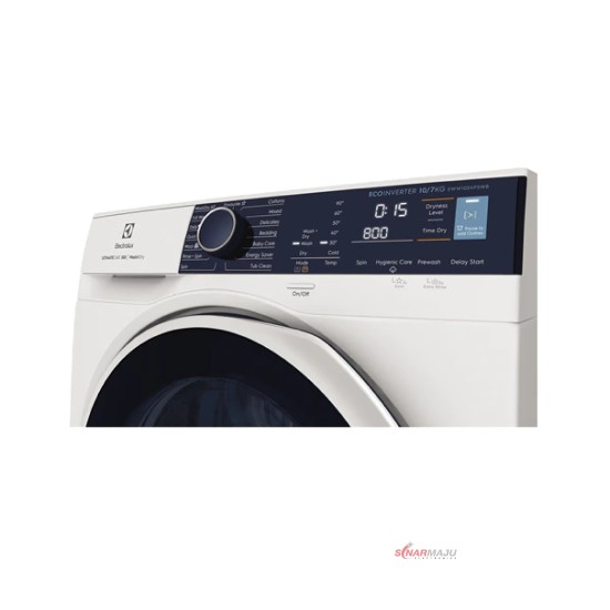 Mesin Cuci 1 Tabung Washer & Dryer Electrolux 10 Kg Front Loading EWW-1024P5W Mesin Cuci 1 Tabung Washer & Dryer Electrolux 10 Kg Front Loading EWW-1024P5W