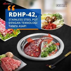 Getra Kompor SHABU-SHABU / Round Hotpot Induction Cooker RDHP-42 Getra Kompor SHABU-SHABU / Round Hotpot Induction Cooker RDHP-42