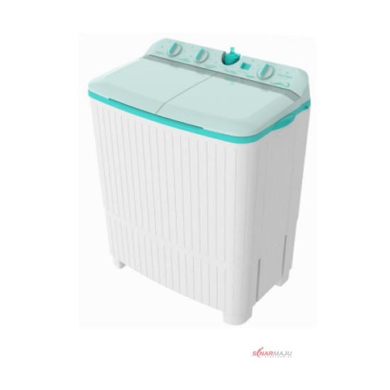 Mesin Cuci 2 Tabung Polytron 8 Kg Twin Tub PWM-8076