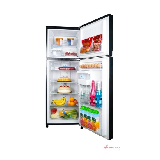 Kulkas 2 Pintu Aqua Refrigerator 220 Liter AQR-D275R-BK Kulkas 2 Pintu Aqua Refrigerator 220 Liter AQR-D275R-BK