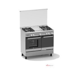 Kompor Gas Freestanding dan Oven Gas Electrolux 62 Liter EKM-9682X Kompor Gas Freestanding dan Oven Gas Electrolux 62 Liter EKM-9682X