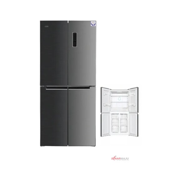 GEA refrigerator Side by side 404 liter G4D-404R-INOX