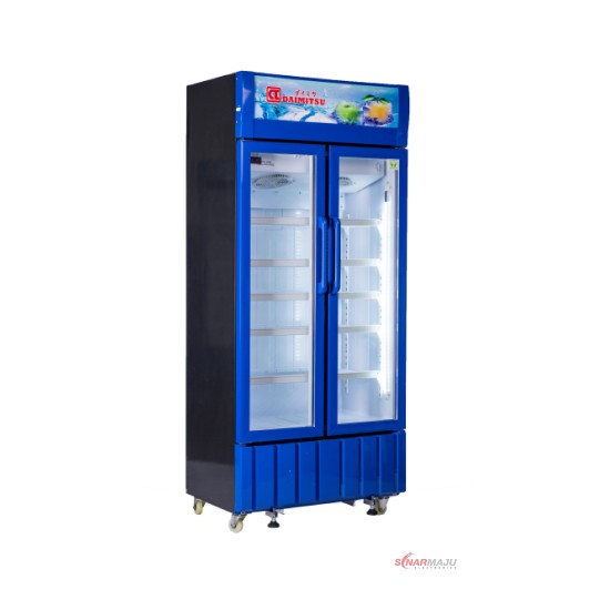 Showcase 2 Pintu Daimitsu 500 Liter Display Cooler DISC-6000