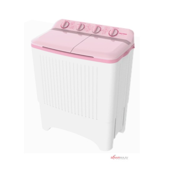 Mesin Cuci 2 Tabung Polytron 7 Kg Twin Tub PWM-7073P/B