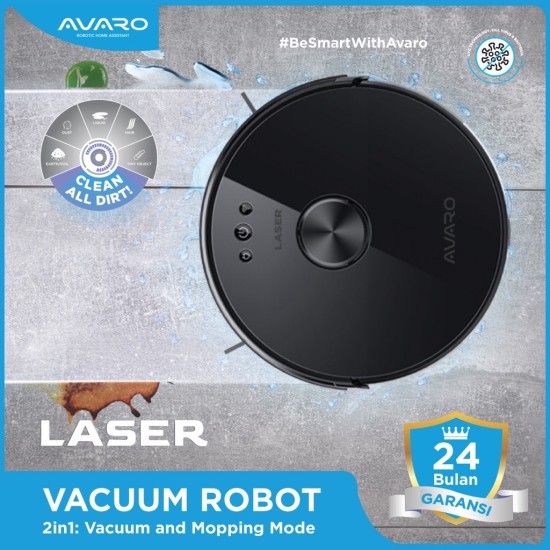 Vacuum Cleaner Robotic AVARO LASER