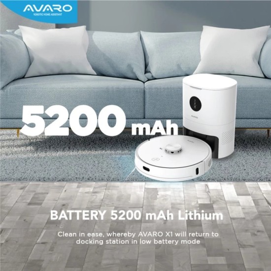 Vacuum Cleaner Robotic AVARO X1