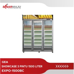 Showcase 3 Pintu GEA 1500 Liter Beer Cooler EXPO-1500BC
