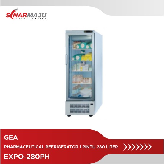 Pharmaceutical Refrigerator 1 Pintu GEA 280 Liter EXPO-280PH