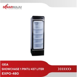 Showcase 1 Pintu GEA 437 Liter Display Cooler EXPO-480WG